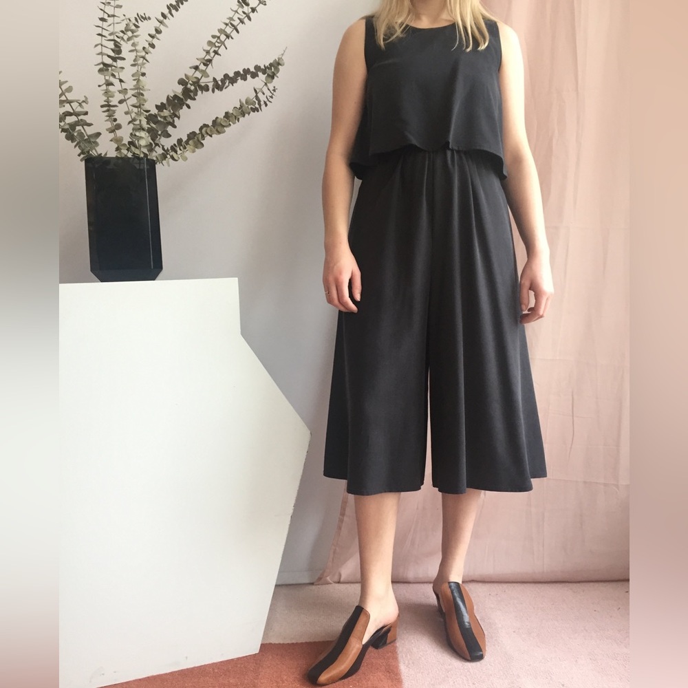 Eve Gravel Une Nuit D’ete cropped wide leg jumpsuit